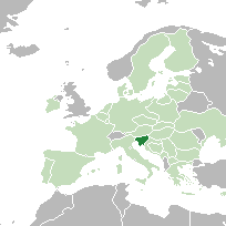 Location of Slovetinia (dark green)