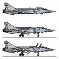 Fixed-wing - Interceptor - Mikoyan-Gurevich - MiG-31BM Foxhound 2.png