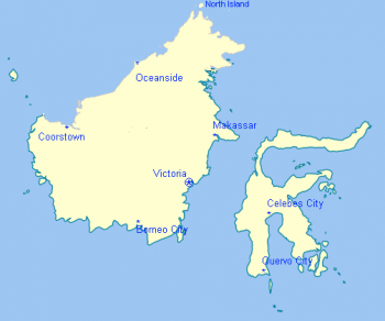 Tequilapolian Islands of Borneo, Sulawesi, and lesser islands
