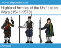 Highland Armies of the Unification Wars 1541-1573 (Aiseus).png